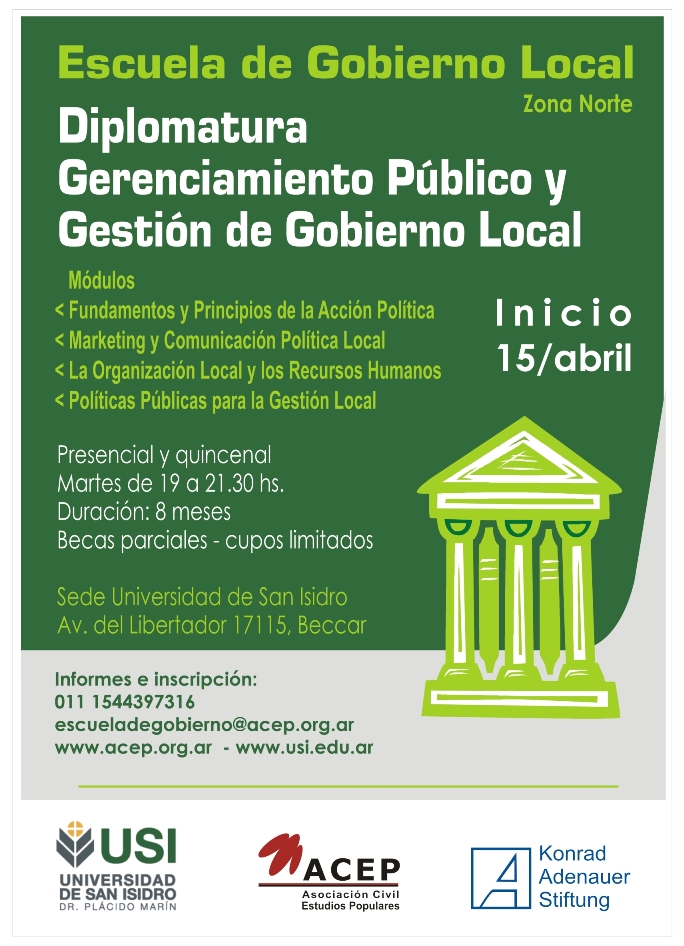 Escuela de Gobierno Local - USI ACEP KAS - 2014