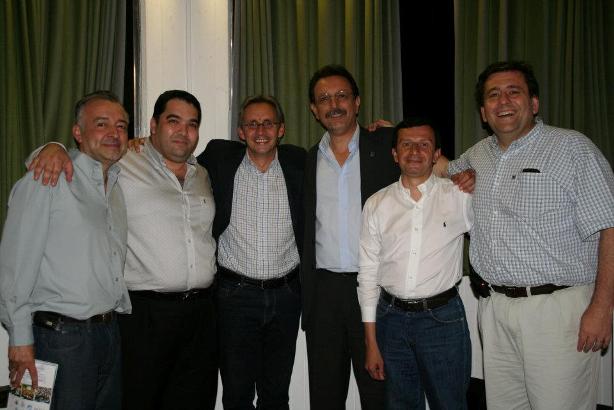 E. Graglia, J. Abboud, B. Löhmann, E. Kinen, J. Antonietti y Oscar Ensinck E. Graglia, J. Abboud, B. Löhmann, E. Kinen, J. Antonietti y Oscar Ensinck