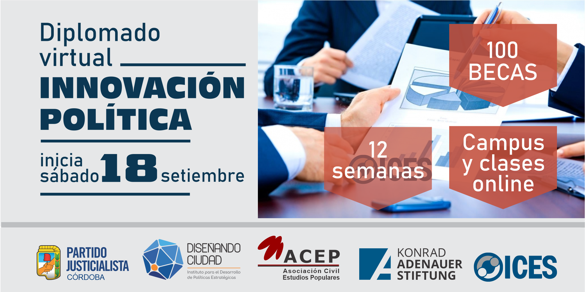 Flyer Innovacin Poltica rectangular